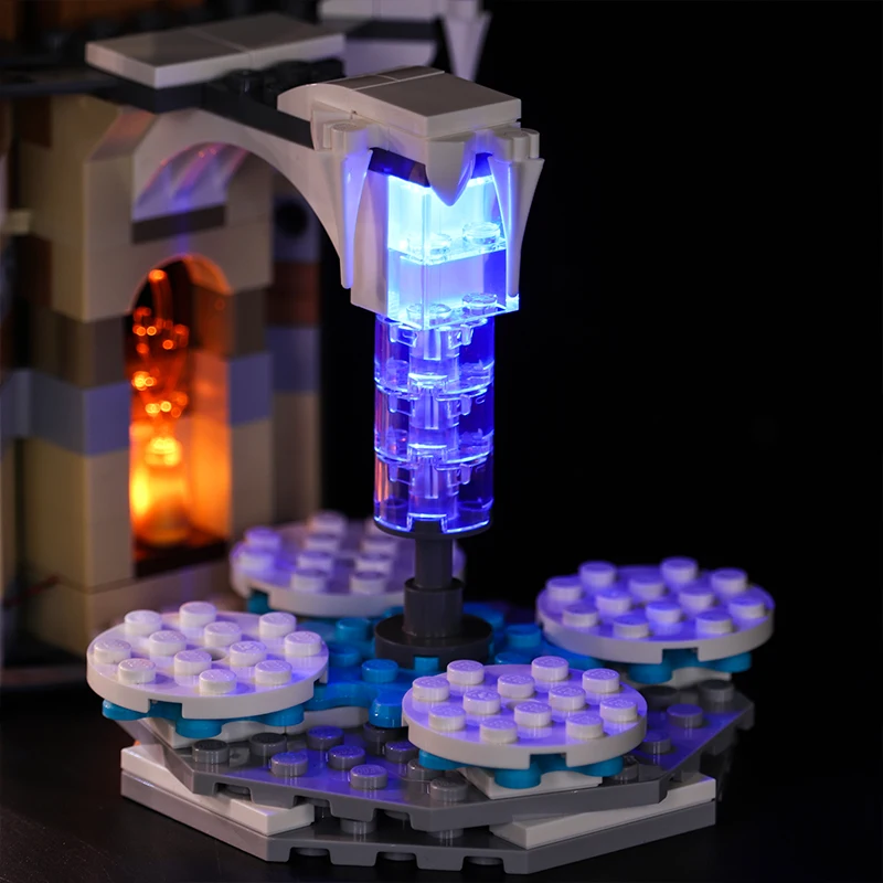 Vonado светодиодный светильник для Lego 75848 Хогвартс часы башня набор осветительных