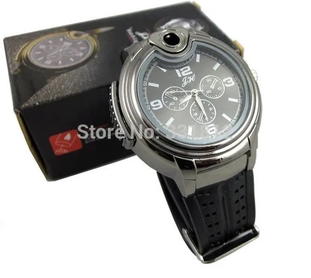 10pcs New 2015 Military Men Watches Lighter Novelty Man Quartz Sports
