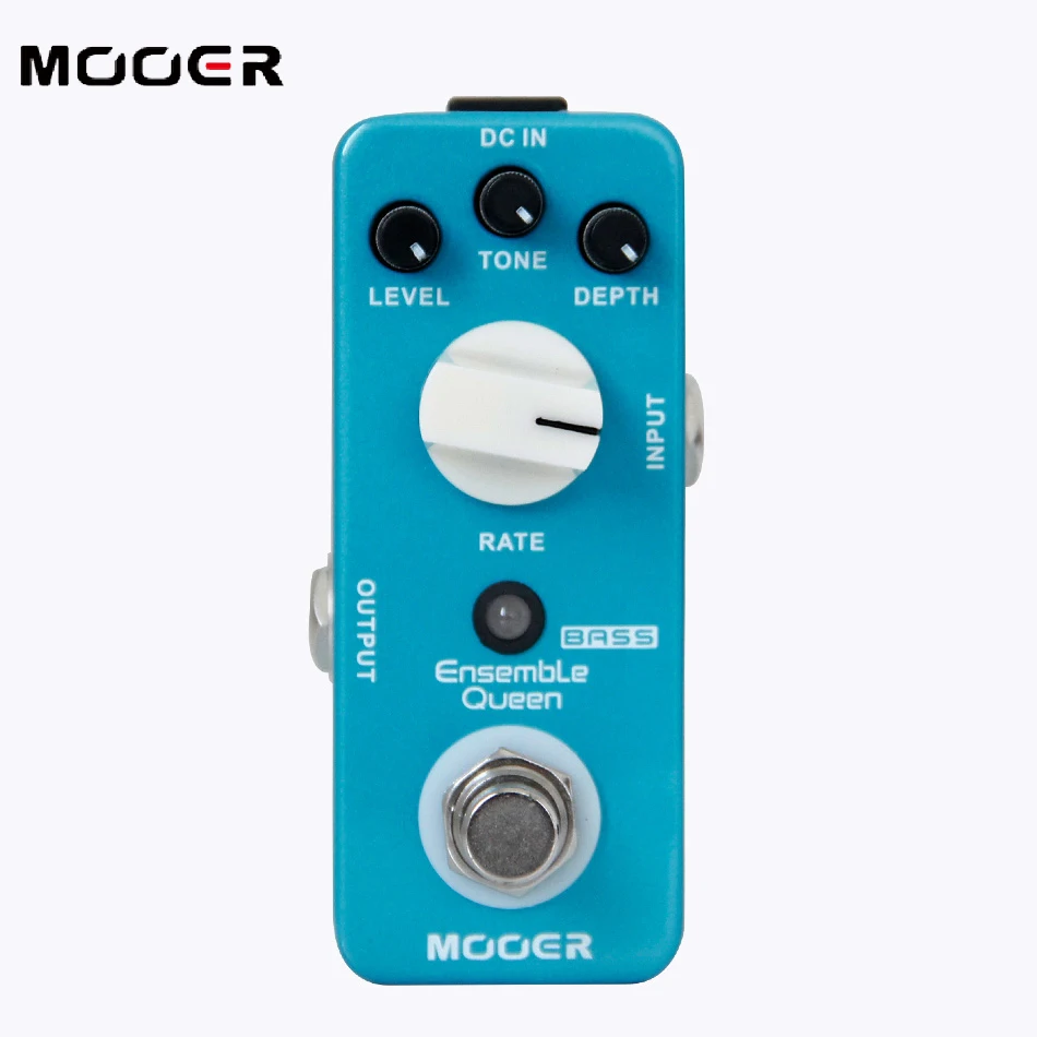 NEW MOOER Ensemble Queen Bass Chorus pedal True Bypass status guitar
