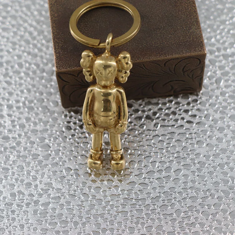 

KAWS Dissected Companion Keychain Pure Copper BFF Kaws Model Collection Key Ring