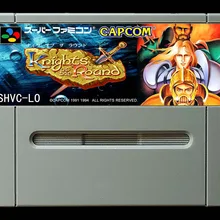 Игровые карты: Knights of the Round(японская версия NTSC