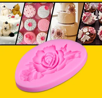 

Hot Sell Silicone Mold Fondant Cake Chocolate Decorating Baking Tools Mould Soap Mold S