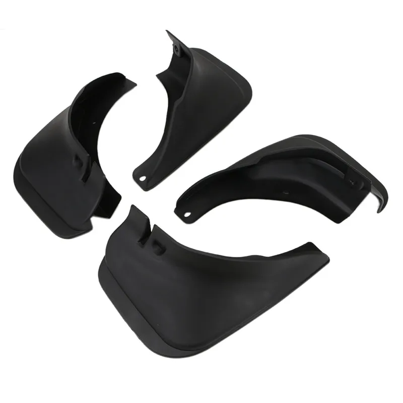Front & Rear Molded Fender Splash Guards Mud Flaps 4pcs for 1998-2002 Corolla (13)