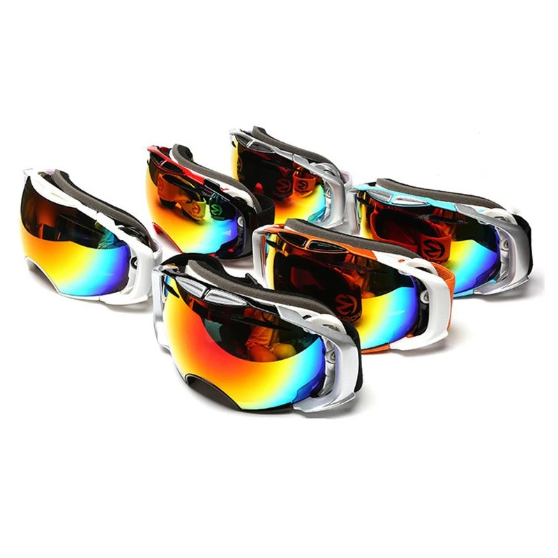 Лыжные очки для сноуборда, противотуманные, двойные линзы, для мотокросса, лыжные очки UV400 для мужчин и женщин, профессиональные лыжные очки, снежные очки