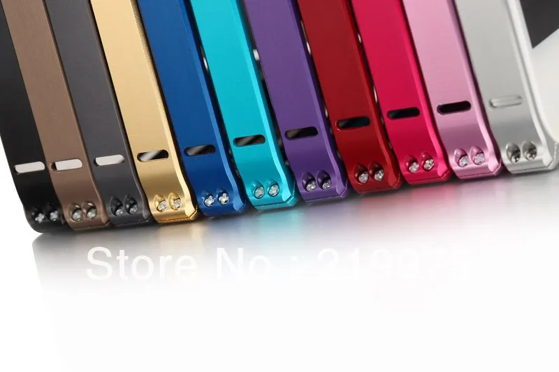 Luxury Bumper With Metal super thin case for iPhone 5 5G 90pcs/ lot free shipping |