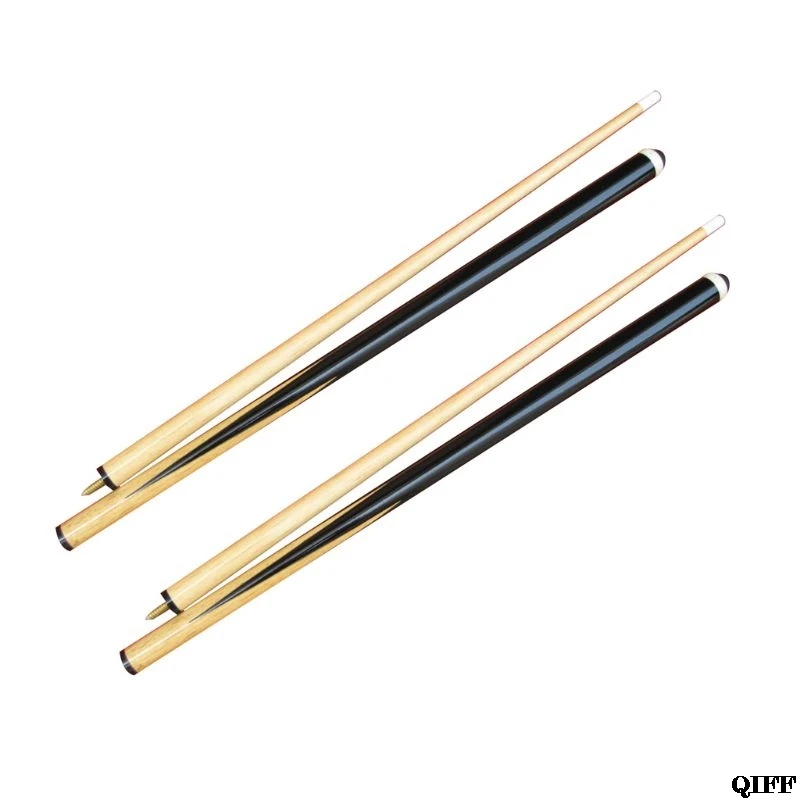 

2Pcs 145cm/57inch American Snooker Wood Pool Cue Assemble Children Adult Home Billiards Exercising Entertaining Tools APR28