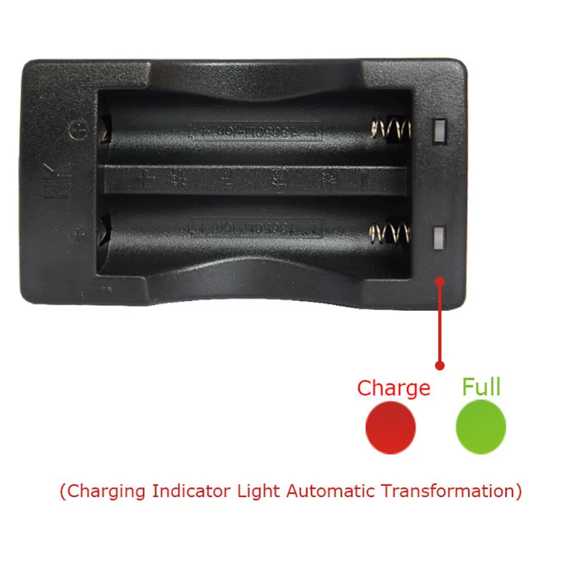 2 шт. kingwei 18650 батареи 3,7 V 1200 mAh 18650 литий-ионный аккумулятор Перезаряжаемые BRC+ 1x18650 Двойной Зарядное устройство для фонарик