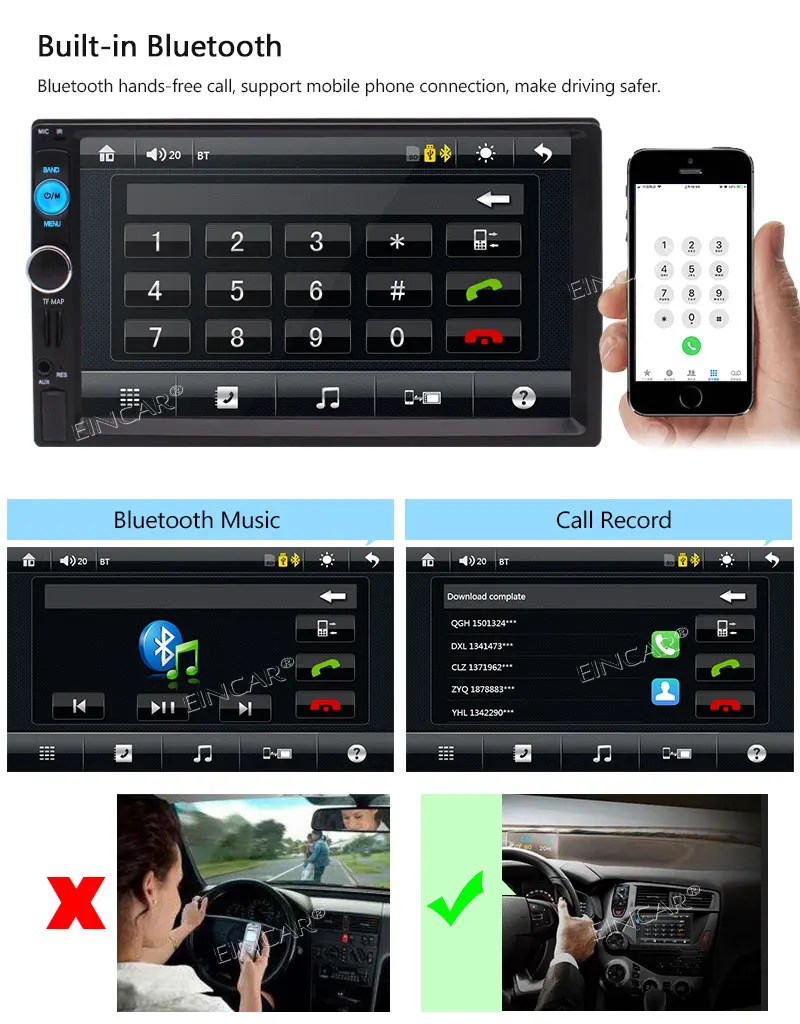 В тире автомобиля gps радио приемник аудио видео Поддержка Bluetooth FM MP3/MP5/TF/USB/AUX/gps камера заднего вида опционально+ пульт дистанционного управления