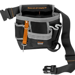 Sac à outils pour Maintenance électrique, pochette pour outils de taille, porte outil en tissu Oxford pour technicien, organisateur de travail, nombreuses poches, boucle réglable 