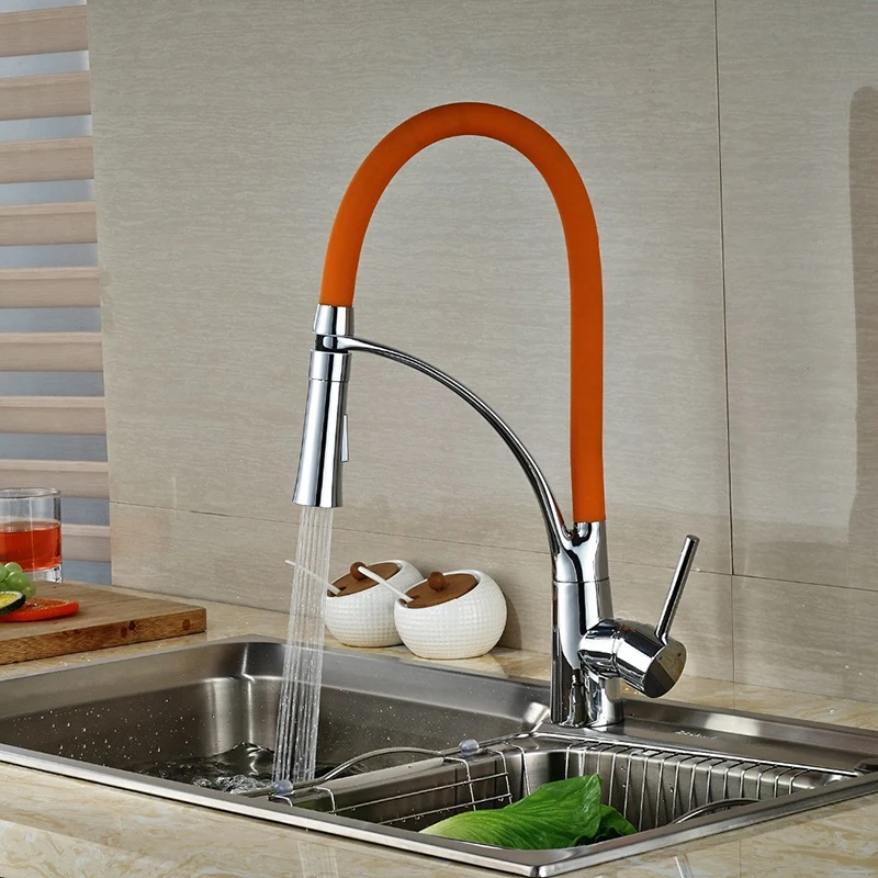 Single-Handle-Chrome-Green-Kitchen-Sink-Faucet-Two-Spout-Functions-Swivel-Hot-and-Cold-Vessel-Sink (1)