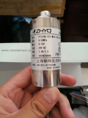 Высокая Температура Датчик Давления Расплава PT124B-121-50MPa-M14 152/460 Выход 0-10В