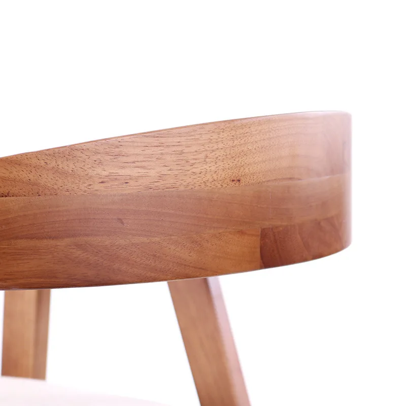 Скандинавский деревянный стул обеденный американский старинная домашняя мебель Кофе Ресторан спальня гостиная Повседневный простой с