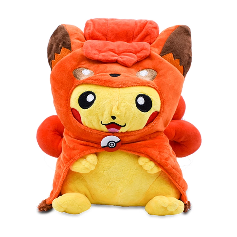 pikachu vulpix plush