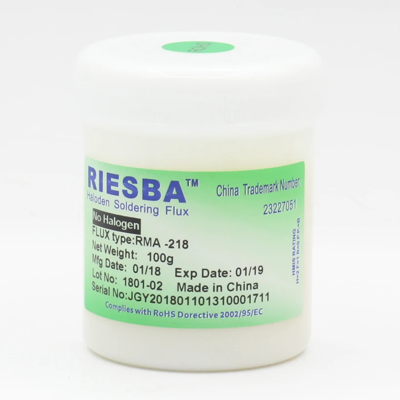 RIESBA RMA 218 100g Bga аксессуары для реболлинга|flux for reballing|soldering paste fluxpaste flux |