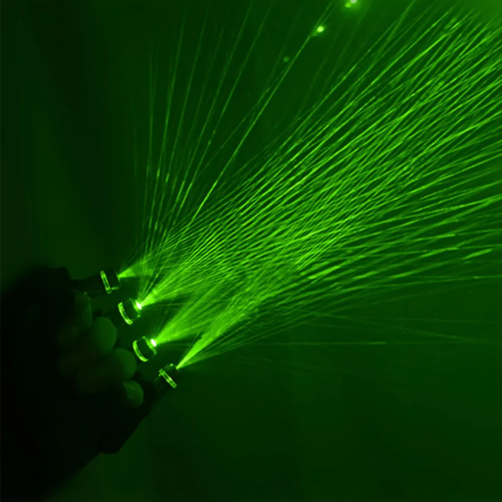 1 шт. красный зеленый синий фиолетовый лазерные перчатки DJ светильник танцевальный бар Ktv шоу вечерние светодиодный сценический светильник перчатки лампа светильник с 4 шт. лазеры
