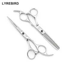 Hair scissors Lyrebird Damascus pattern 5.5INCH or 6INCH Cutting shears & Thinning scissors JP440C Simple packing 1pair/lot NEW
