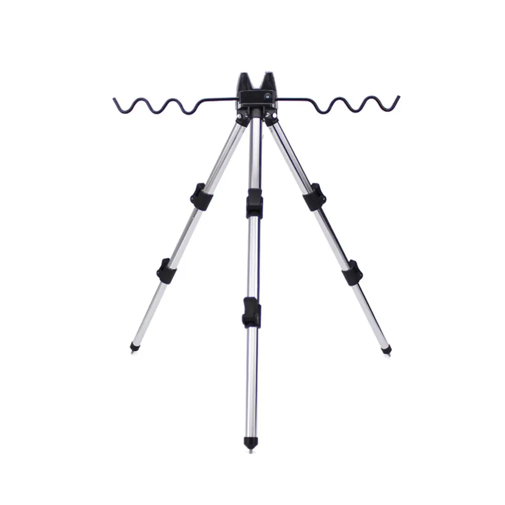 

62/120cm Portable Fishing Rod Holder Adjustable Sea Fishing Bracket Universal Telescopic Lightweight Tripod Stand Stretchable