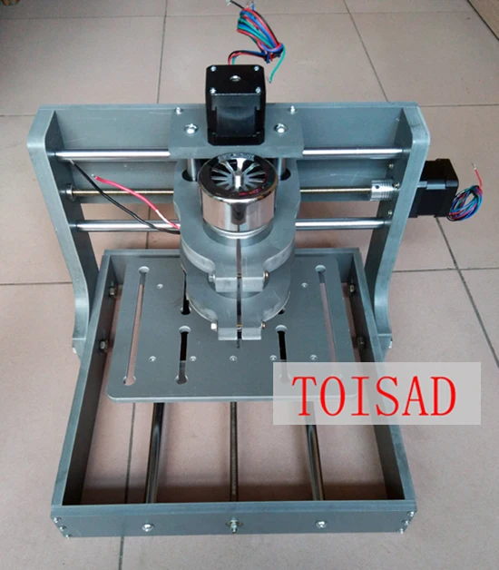 

Mini DIY 2020B Frame Rack Engraving Machine CNC Router PCB Material USB or Parallel Port whole machine