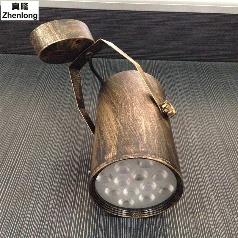 Retro Spotlights Downlight COB Antique Copper Clothing Store Lighting Dedicated Track Lights Nostalgic Bar European Down Lamp Retro Spotlights Downlight COB Antique Copper Clothing Store Lighting Dedicated Track Lights Nostalgic Bar European Down Lamp