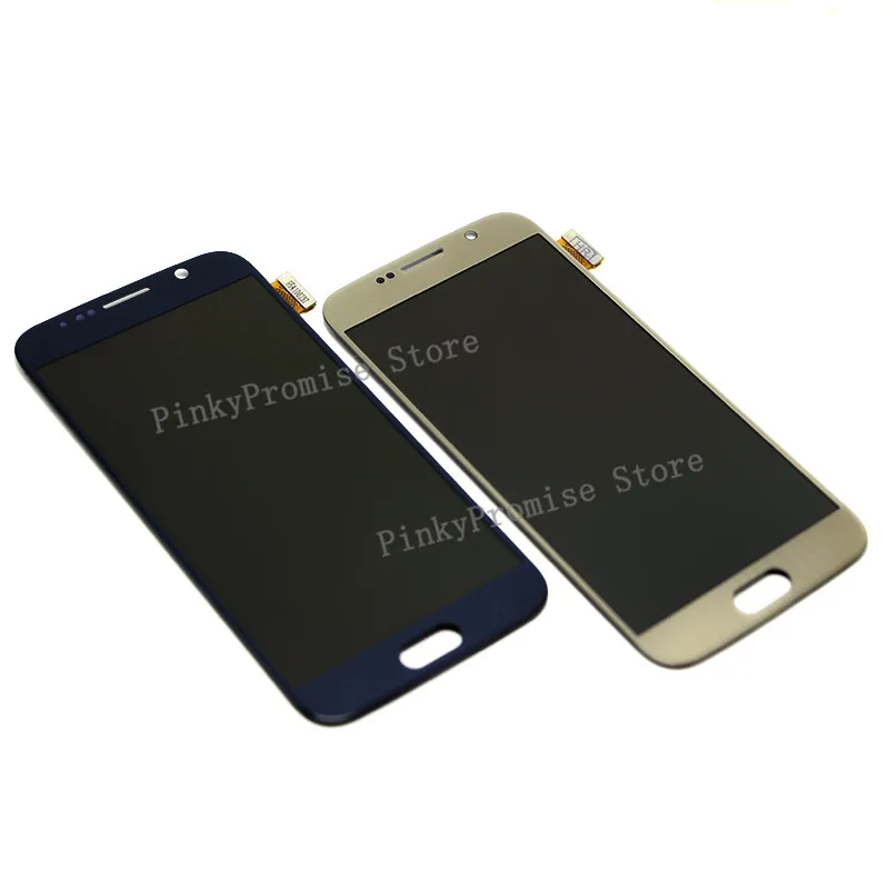 5,1 ''Супер AMOLED Замена для samsung Galaxy S6 G920 G920i G920F G920W8 ЖК-дисплей с сенсорным экраном дигитайзер