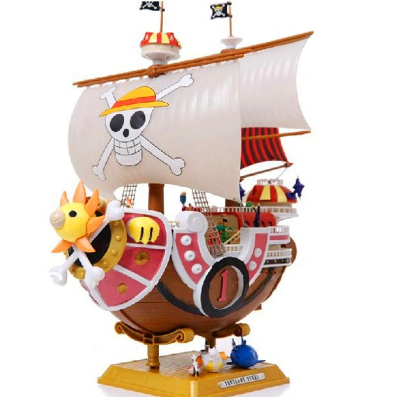 Anime One Piece Thousand Sunny Pirate Ship Model Pvc Action Figure