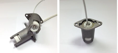 

50pcs R7S Halogen lampholder for boat, train etc max 2000W with back connection & wire