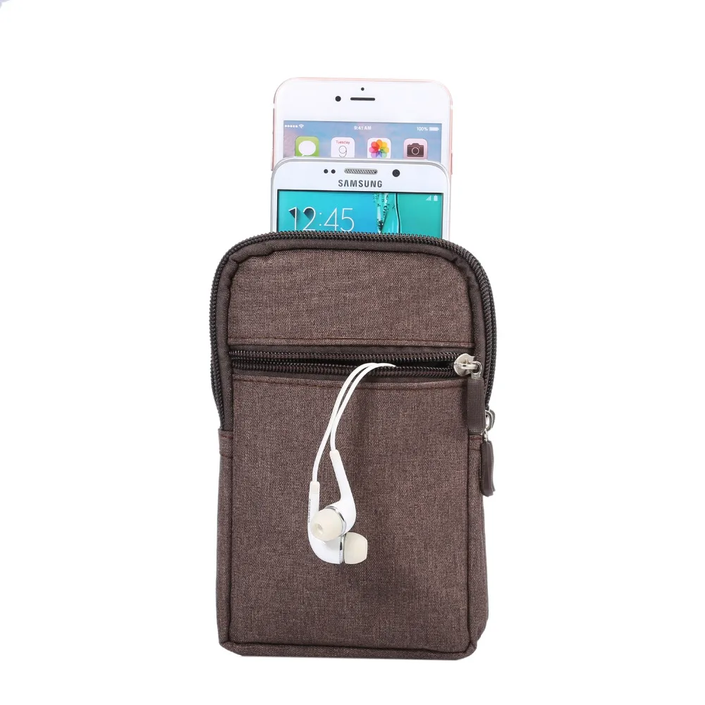 

Cowboy Cloth Phone Pouch Belt Clip Bag for Samsung S7 S6 Edge S5 S4 S3 Note3 4 5 with Pen Holder Waist Bag for Xiaomi Redmi 3 3s
