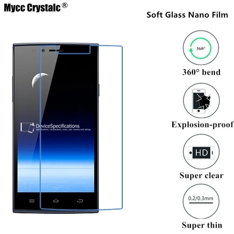 

(Soft Glass) Nano Explosion-proof Super thin clear Screen Protector Film For THL T6S Film