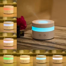 2017 New 100ML USB Aromatherapy Humidifier Moistener Atomization Essential Oil Diffuser Mist Maker Led Light Touch Button