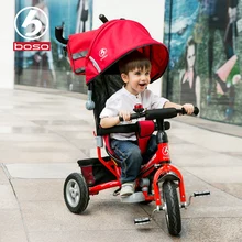 Boso new arrival baby tricycle high quality children tricycle with non inflatable wheels fashion baby walker baby bike