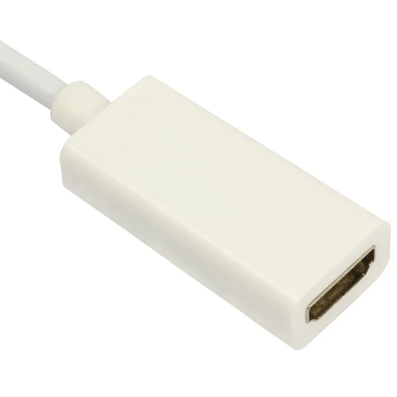 Larryjoe для MacBook Pro Air Для iMac Thunderbolt мини кабель DP-HDMI мужчин и женщин мини дисплей порт к HDMI адаптер