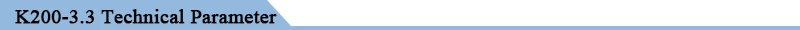 K200-3.3 Technical Parameter