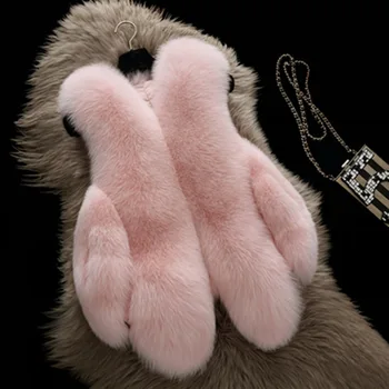 

Uwback Faux Fur Gilet 2017 Pink/Black Faux Fox Fur Vest White/Black Slim Plus Size 4XL Short Faux Fur Jacket And Coat TB1263