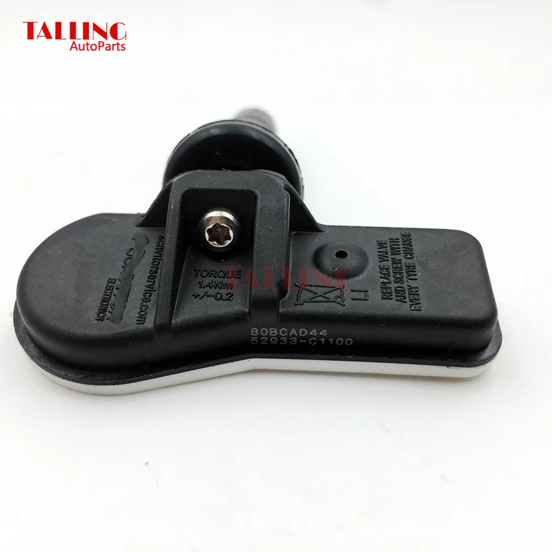 52933 C1100 4 шт. датчик контроля давления в шинах TPMS для HYUNDAI SONATA TUCSON 52933C1100 C1100|Системы