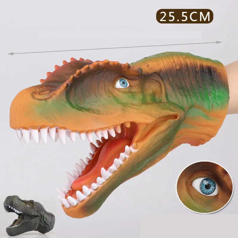 Тираннозавр голова животного модель спинозавр мягкий гумми 3D моделирование