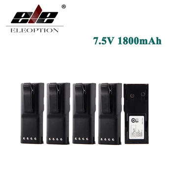 

ELEOPTION 5PCS 1800mAh HNN9628 Ni-MH Battery for MOTOROLA GP300 GP600 GP88 LCS2000 Radio