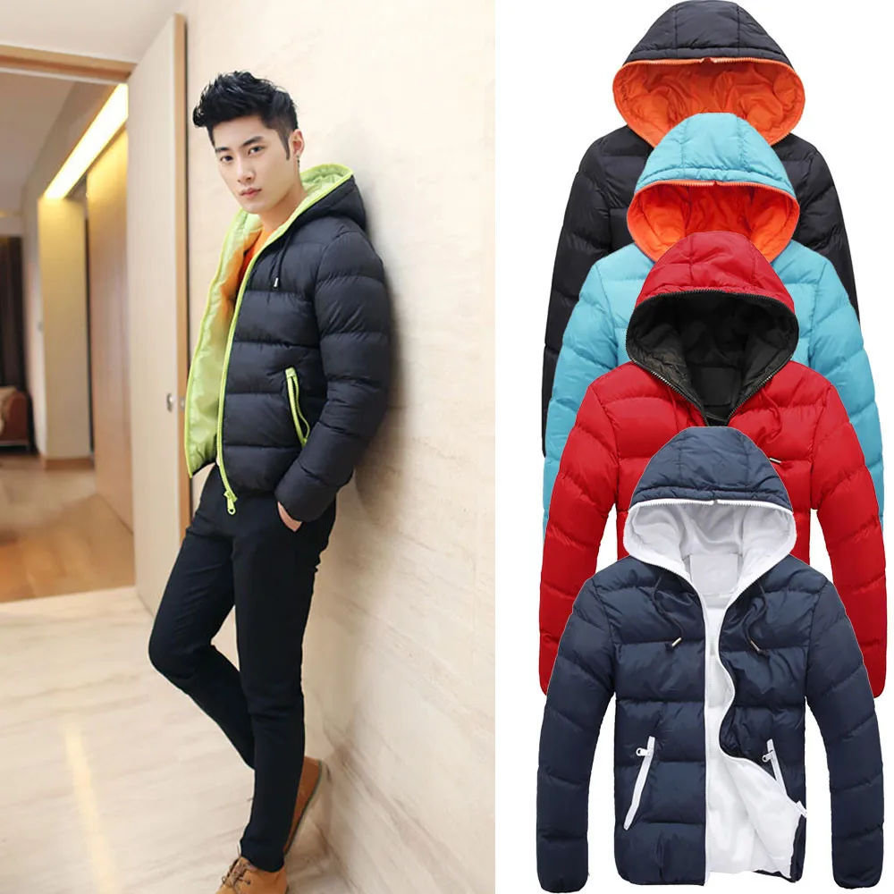Buy Cotton Padded Winter 2017 new thick warm men's