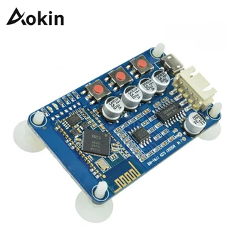 

New Automatic Connection CSR8635 PAM8403 Stereo Amplifier Module Bluetooth 4.0 HF11 Digital Audio Receiver Board 5V Mini USB