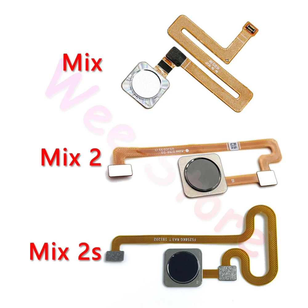 

Original Back Home Button Fingerprint Sensor Flex Cable For Xiaomi Mi Mix 2 2s Home Flex