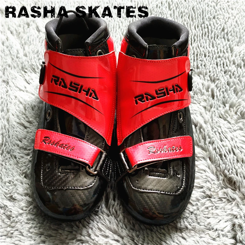 المهنية سباق سرعة أحذية تزلج الكبار/الطفل سباق الزلاجات أحذية advancedc أعلى مستوى الرجال النساء مضمنة سرعة التزلج الأحذية