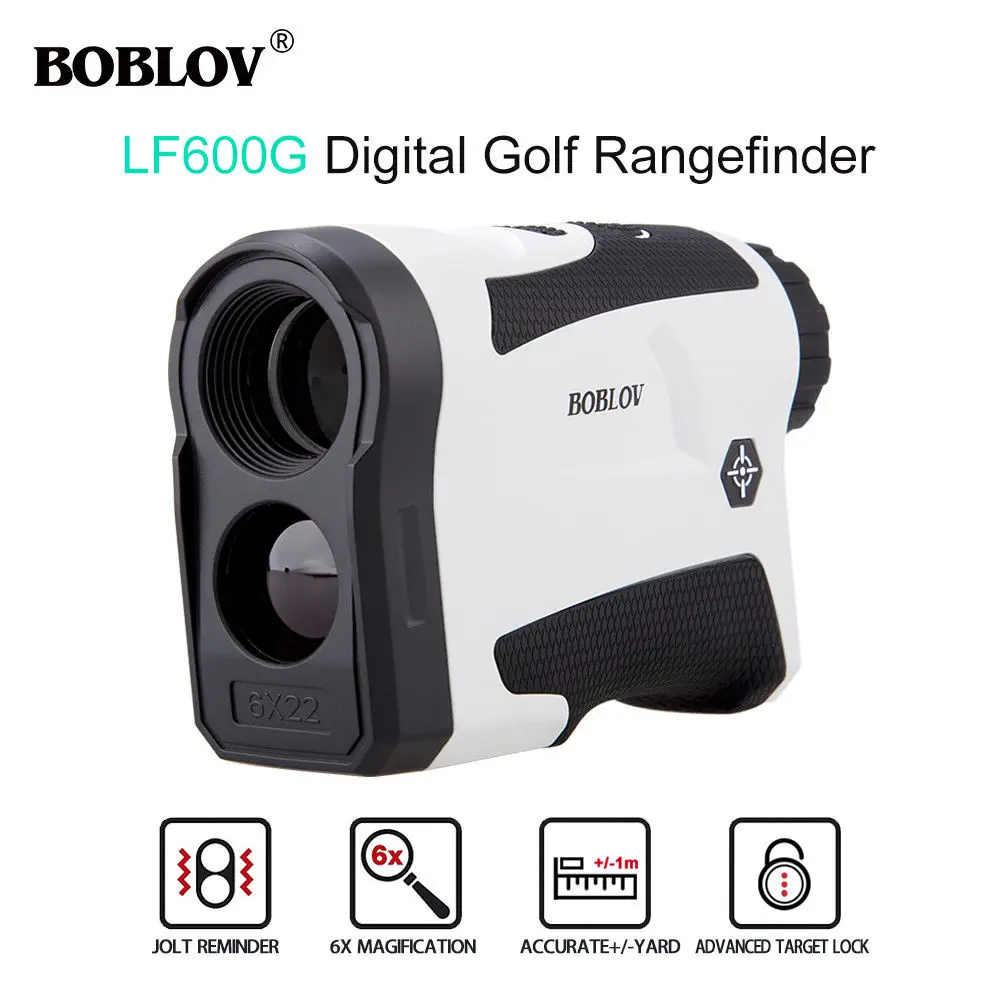 

BOBLOV LF600G RangeFinder Distance Meter 600M Telescope Golf Laser Range Finder 6X Jolt Reminder Flag Lock Laser Tape Measure