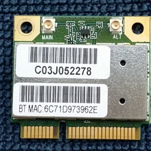 AzureWave AW-NB097H AW-NB100H AW-NB126H AR9485 AR3012 AR5B225 Половина Mini PCI-e 150 Мбит/с Wi-Fi беспроводная передача данных+ BT4.0 Беспроводной карты