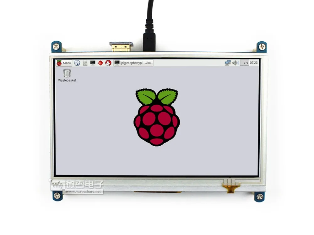 bilder für Module Raspberry Pi 3 B 7 zoll HDMI LCD 1024*600 Resistiven Touchscreen LCD Display bilder für Module Raspberry Pi 3 B 7 zoll HDMI LCD 1024*600 Resistiven Touchscreen LCD Display