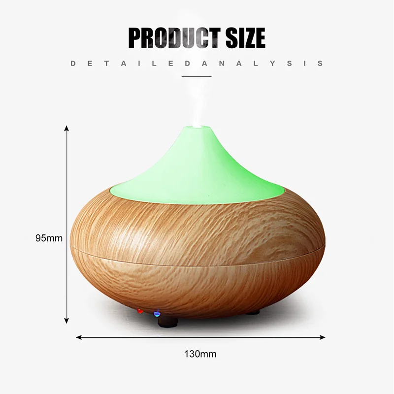Ультразвуковой диффузор эфирных масел для ароматерапии увлажнитель воздуха