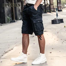 Мужские повседневные шорты Карго Горячая Летняя мужская мода бегунов комбинезон отряд матч до икры одежда Хо мужчины s Плюс Размер 27
