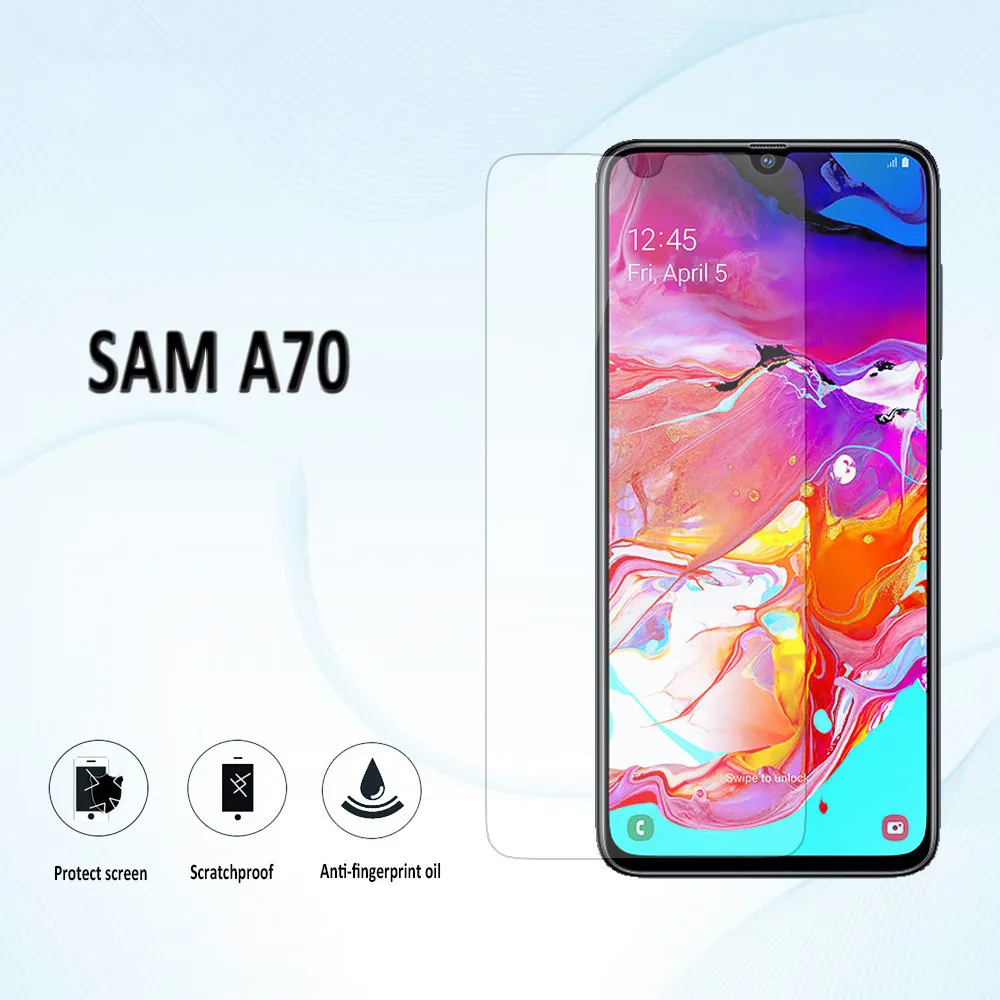 

Protective Screen Protector Glass For Samsung Galaxy A50 A70 A80 A40 A30 A10 A20E M40 A6 A8 Plus A7 2018 Tempered Glass Film