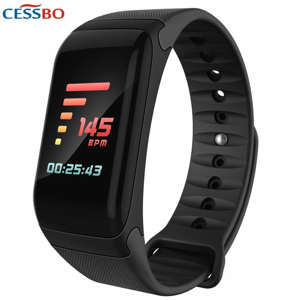

F601 Colorful Touch Screen Men Smart Fitness Women Heart Rate Blood Pressure Sleep Monitor Color Smart Wristband Fitness Tracker
