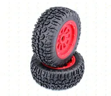 losi 5t nylon red color wheels one pair 2pc 97020