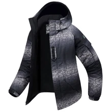 Премиум одежда "Southplay" Зимний водостойкий куртка для сноуборда и лыжного спорта-черная звезда куртка