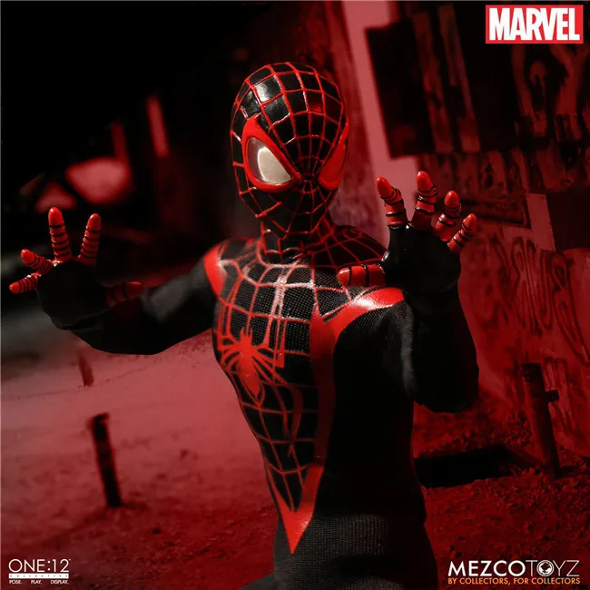 6 дюймов Marvel Mezco One 12 супергерой Человек-паук человек паук фигурка модель игрушки подарок